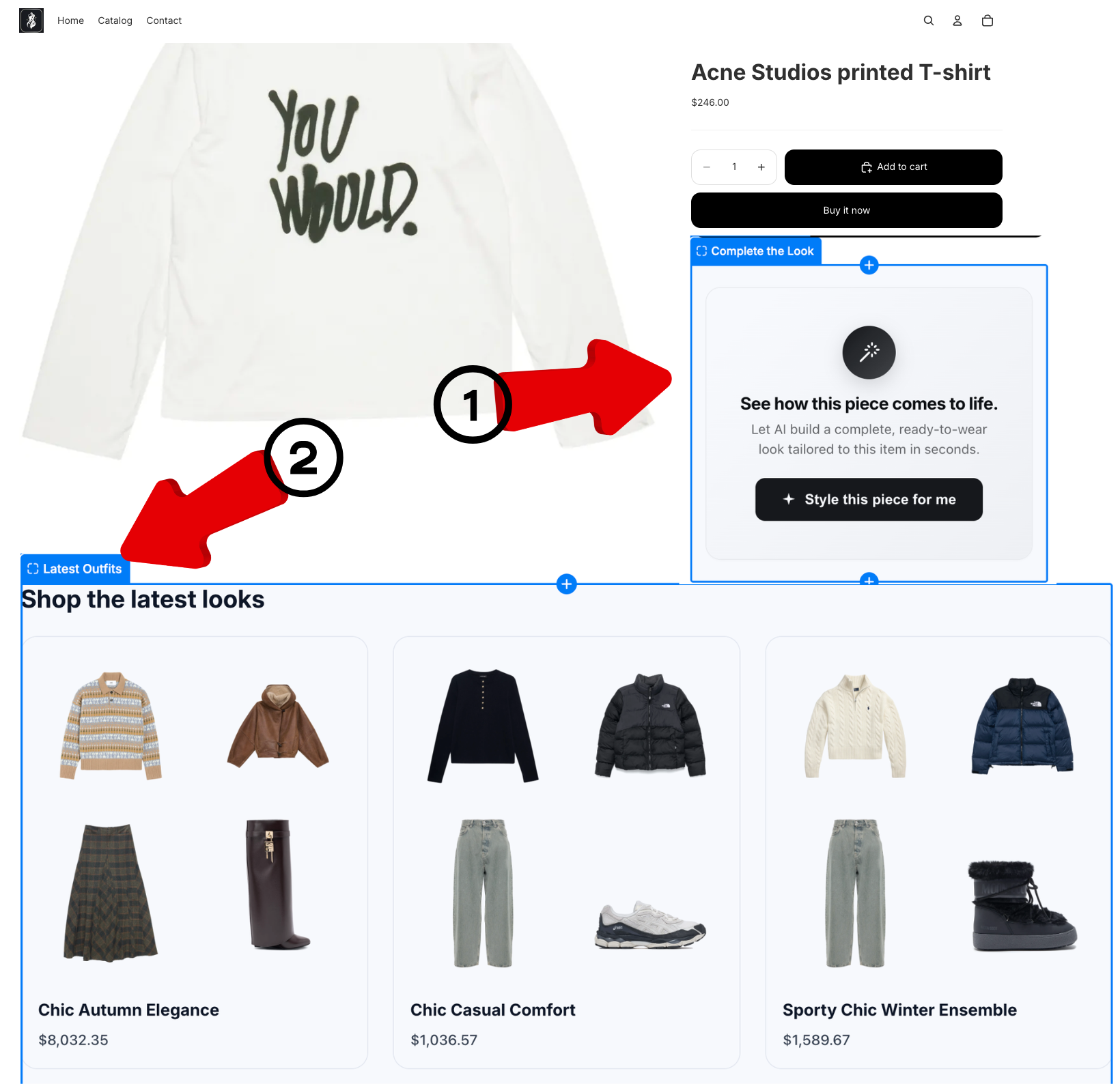 New Widget: “Latest Outfits” — Turn Fresh Looks into More Clicks